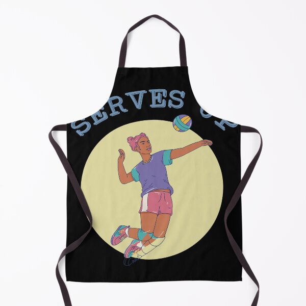 Item preview, Serves Up Funny  Retro Beach Volleyball Player Quote  designed and sold by Rzelemenz.