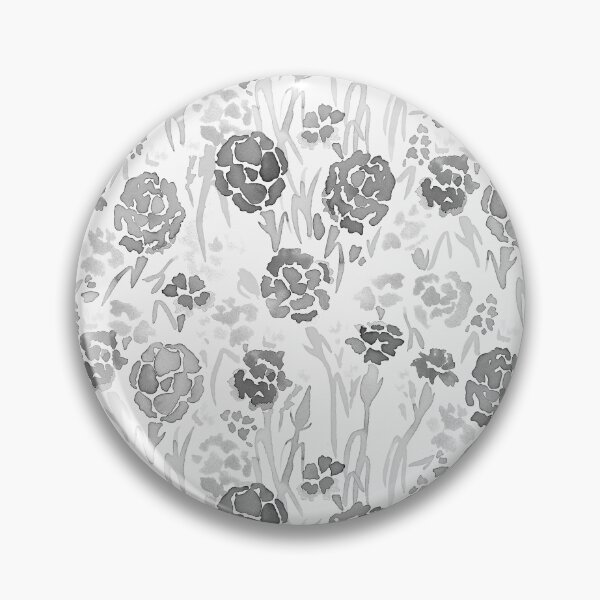 Item preview, Gray Watercolor Carnation designed and sold by Carolina Diaz.