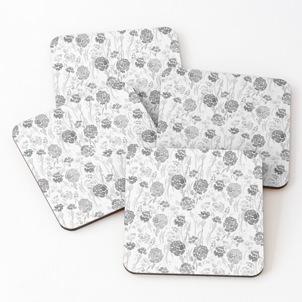 Item preview, Gray Watercolor Carnation designed and sold by Carolina Diaz.