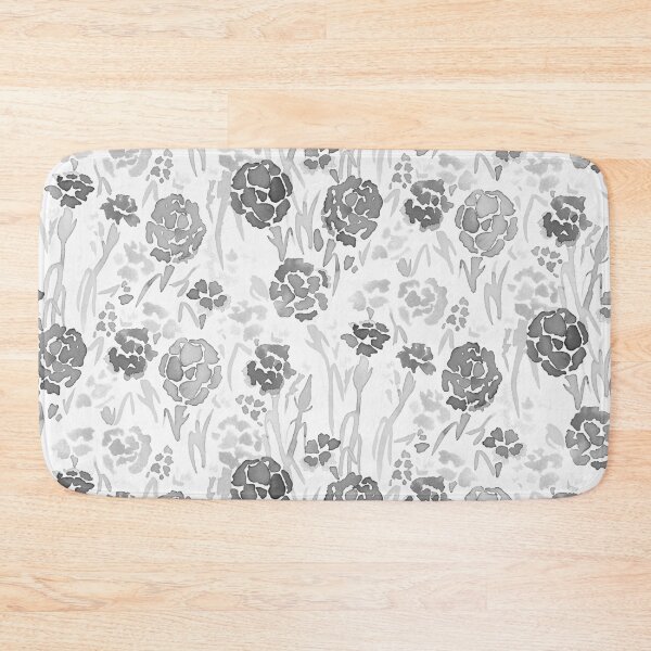 Item preview, Gray Watercolor Carnation designed and sold by Carolina Diaz.