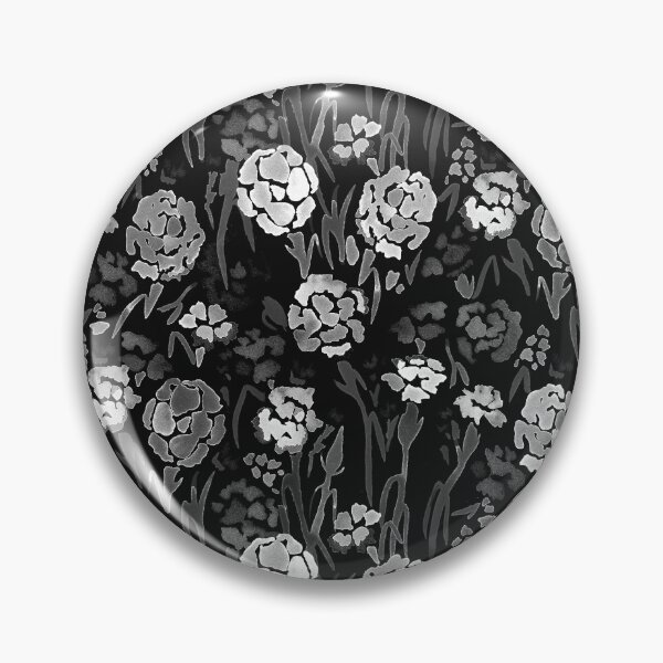 Item preview, Black and White Watercolor Carnation designed and sold by Carolina Diaz.