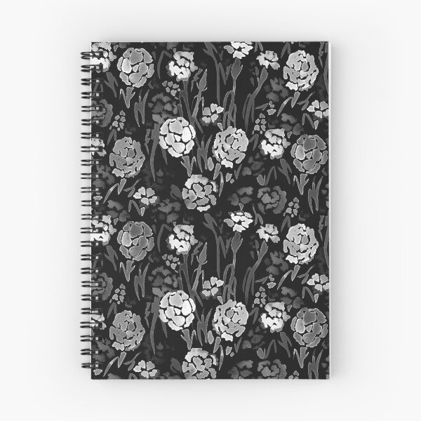 Item preview, Black and White Watercolor Carnation designed and sold by Carolina Diaz.