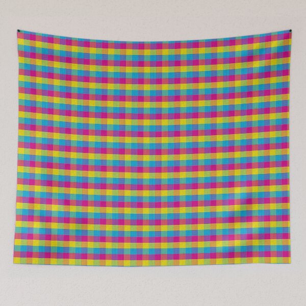 Item preview, Pan Pride Plaid 2 designed and sold by spaceacedesigns.