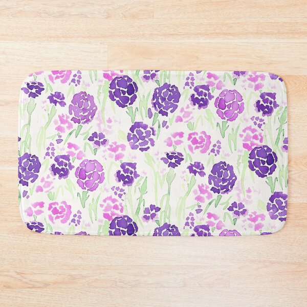 Item preview, Purple Watercolor Carnation designed and sold by Carolina Diaz.