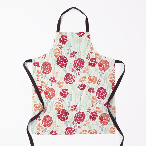 Item preview, Red Watercolor Carnation designed and sold by Carolina Diaz.