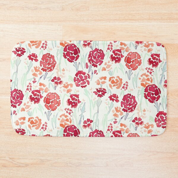 Item preview, Red Watercolor Carnation designed and sold by Carolina Diaz.