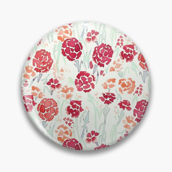 Item preview, Red Watercolor Carnation designed and sold by Carolina Diaz.