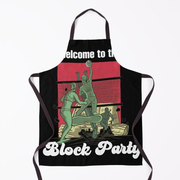 Item preview, Welcome to the Block Party Funny  Beach Volleyball Player  designed and sold by Rzelemenz.