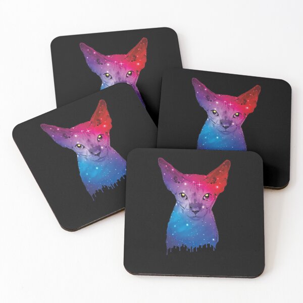 Item preview, Egyptian cat Sphynx Cat Space designed and sold by Fran Fryberg.