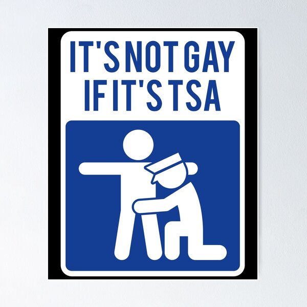 It Is Not Gay If It Is Tsa Funny Humor Tumblr Bottle