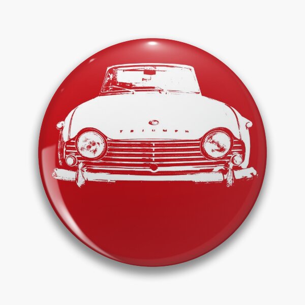 Item preview, Triumph TR4A 1960s British classic car monoblock white designed and sold by soitwouldseem.