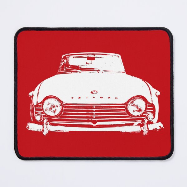 Item preview, Triumph TR4A 1960s British classic car monoblock white designed and sold by soitwouldseem.