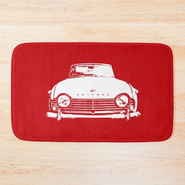 Item preview, Triumph TR4A 1960s British classic car monoblock white designed and sold by soitwouldseem.