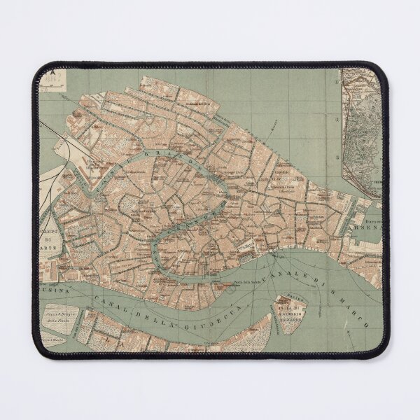 Item preview, Vintage Map of Venice designed and sold by BoeJ.