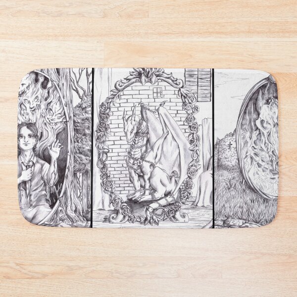 Item preview, Three mirrors (black and white) designed and sold by Furiarossa.