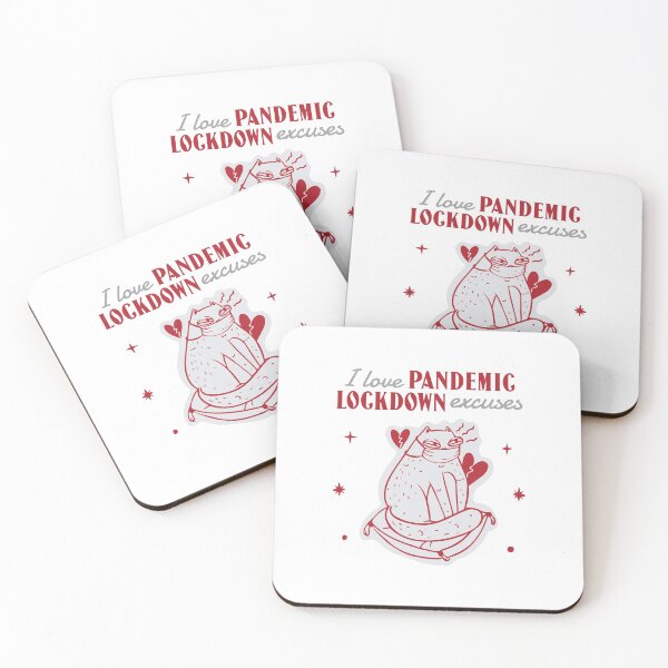 Item preview, I love PANDEMIC LOCKDOWN excuses designed and sold by Dim0107.