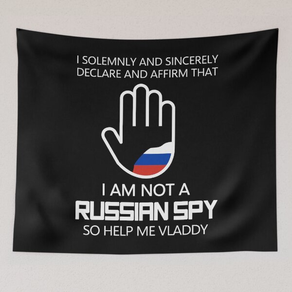 Item preview, Russian Spy Oath Swear 1413 designed and sold by TheAplus.