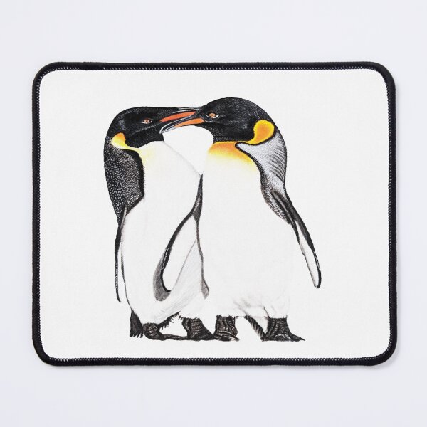 Item preview, Penguin couple pattern designed and sold by IslesArt.