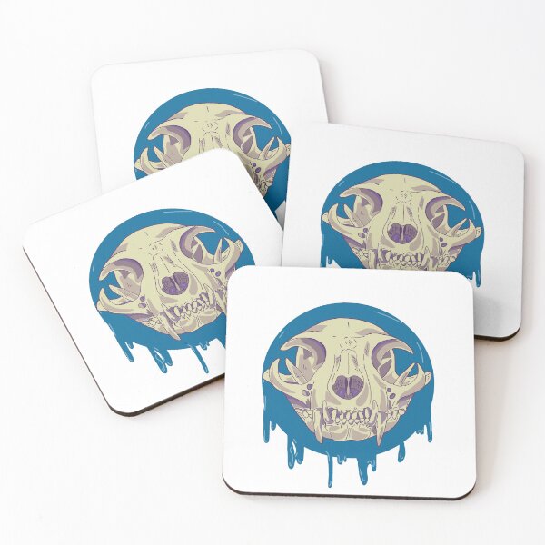 Item preview, Cat skull, felis catus designed and sold by Han44.
