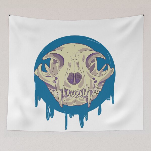 Item preview, Cat skull, felis catus designed and sold by Han44.