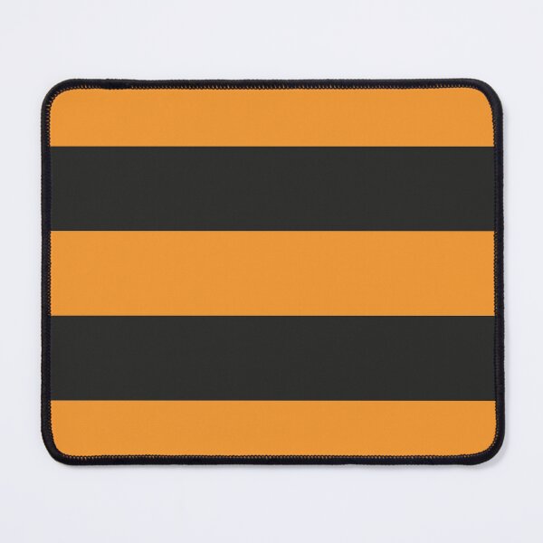 Item preview, Large ORANGE and BLACK  Horizontal STRIPES designed and sold by RachelMacht.