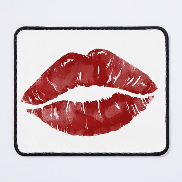 Item preview, Red Lipstick Kiss Print  designed and sold by newburyboutique.