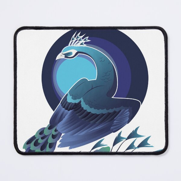Item preview, Blue peacock designed and sold by Flyn Lunicorne.