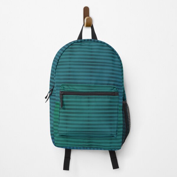 Item preview, Variable thickness stripes over Teal to Blue Gradient designed and sold by rgbguy.