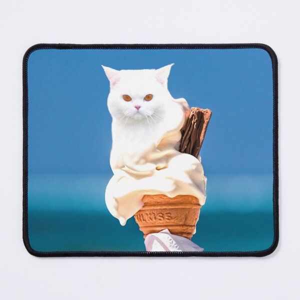 Item preview, White Cat Ice Cream designed and sold by Catspeople.