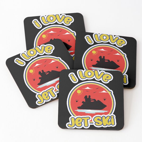 Item preview, Funny Simple Vacation Jet Ski Colorful Sport Design For Couples designed and sold by pedrored369.