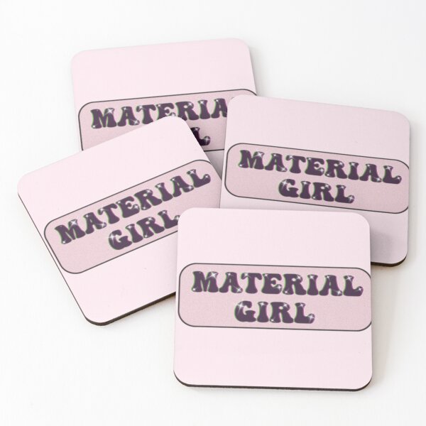 Item preview, Material Girl (MATERIAL GWORLL) 3D Y2K logo designed and sold by EviBrevi.