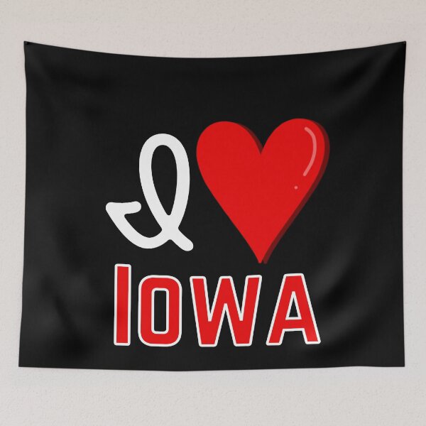 Item preview, I love Iowa designed and sold by Constant Readers.