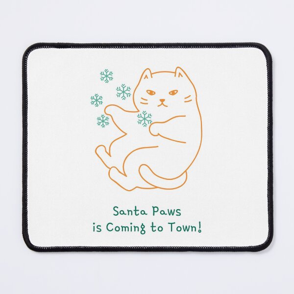 Item preview, Merry Christmas From Santa Paws designed and sold by Pixel Fin.