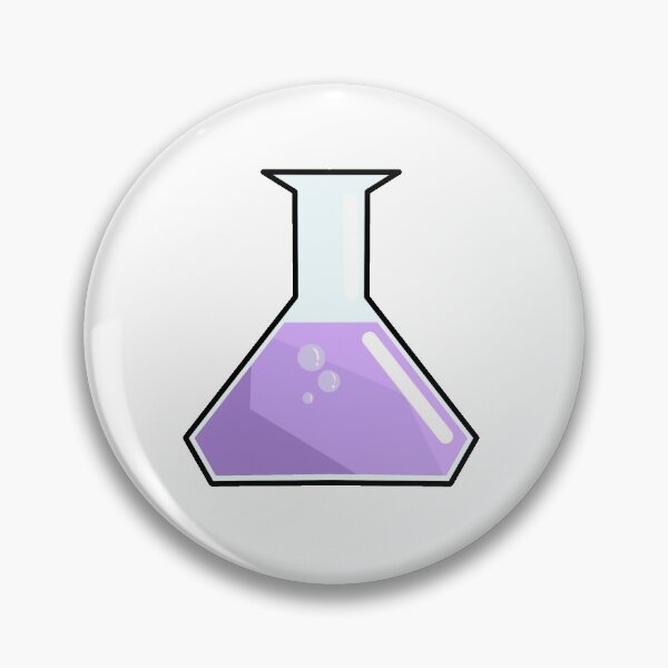 Item preview, Flask with purple substance designed and sold by Zeeph.