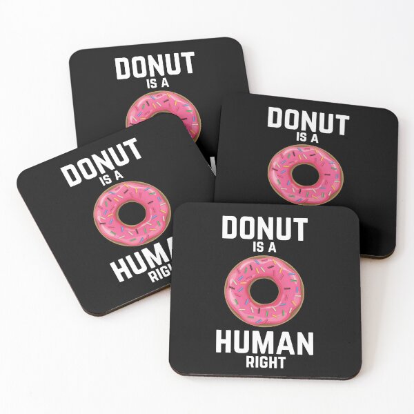 Item preview, Donut Is A Human Right Shirt designed and sold by zoonix.
