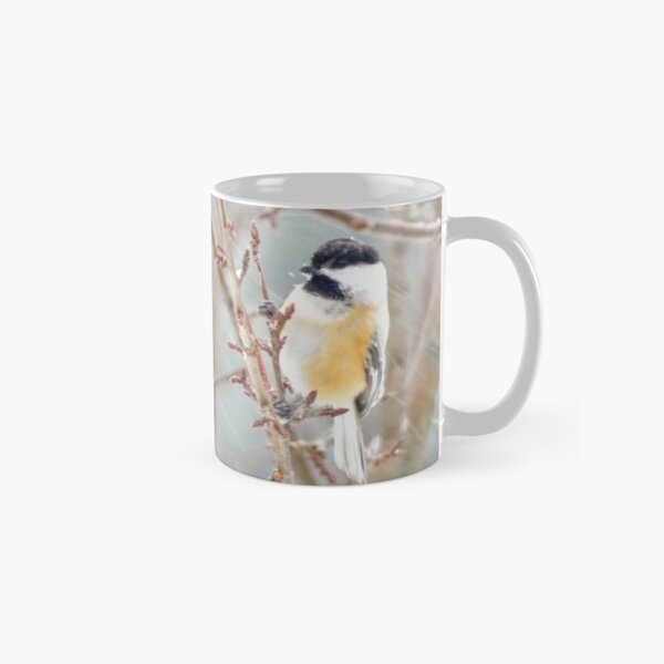 Item preview, Black Capped Chickadee in The Snow designed and sold by Jeda1429.