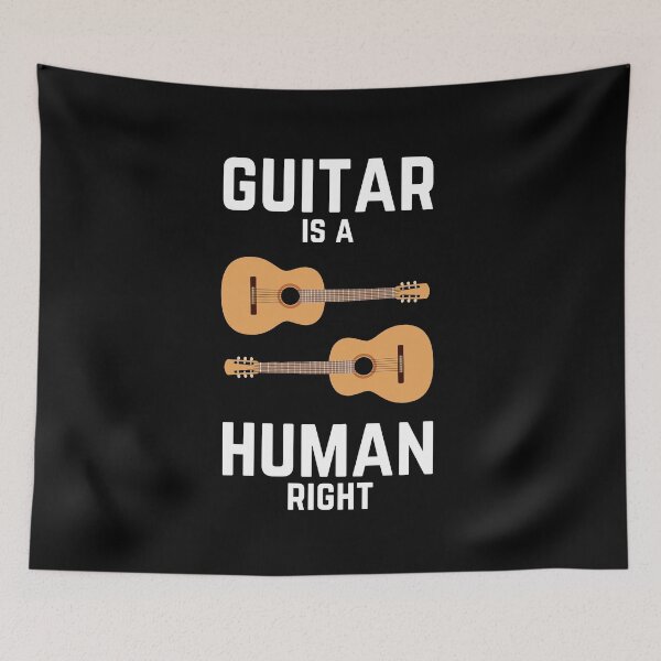 Item preview, Guitar  Is A Human Right Shirt designed and sold by zoonix.