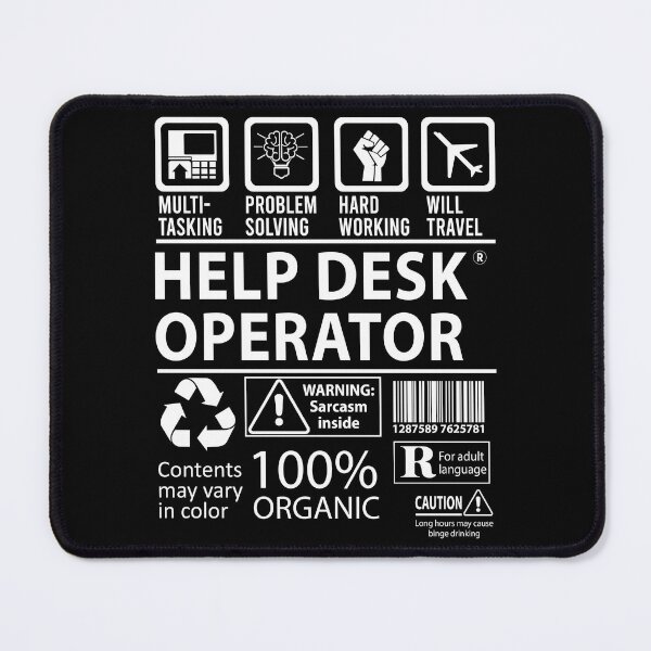 Item preview, Help Desk Operator T Shirt - MultiTasking Certified Job Gift Item Tee designed and sold by andahanson.
