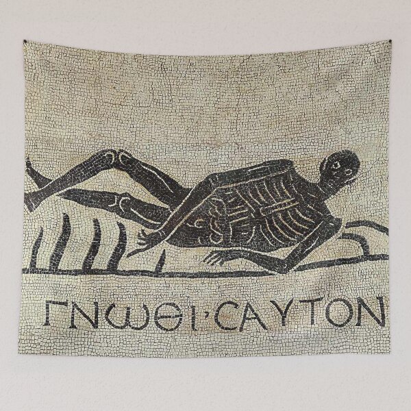 Item preview, Know Thyself Gnothi Sauton Ancient Greek Philosophy quote designed and sold by ClassicalGreece.
