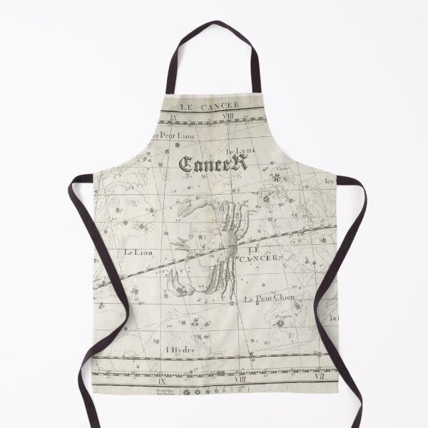 Item preview, Cancer zodiac sign, vintage star map year 1795 designed and sold by NineJuly.