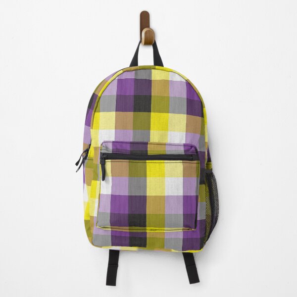 Item preview, Nonbinary Plaid 2 designed and sold by spaceacedesigns.