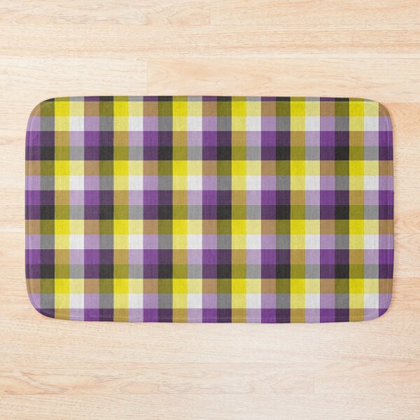 Item preview, Nonbinary Plaid 2 designed and sold by spaceacedesigns.