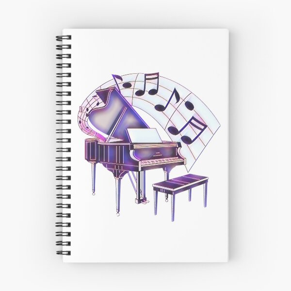 Item preview, Purple Musical Piano With Musical Note  designed and sold by Supernova98.