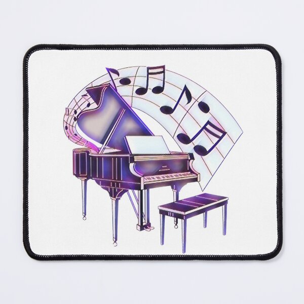 Item preview, Purple Musical Piano With Musical Note  designed and sold by Supernova98.