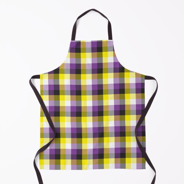 Item preview, Nonbinary Plaid designed and sold by spaceacedesigns.