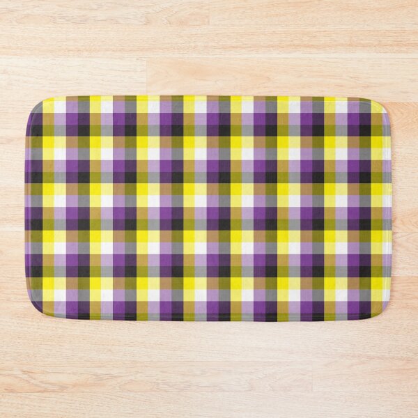 Item preview, Nonbinary Plaid designed and sold by spaceacedesigns.