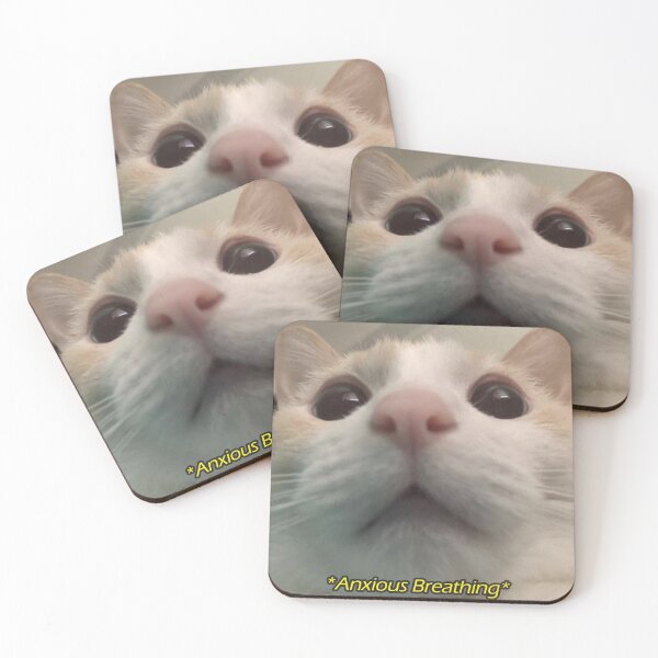 Item preview, anxiety cat designed and sold by CatDealer.
