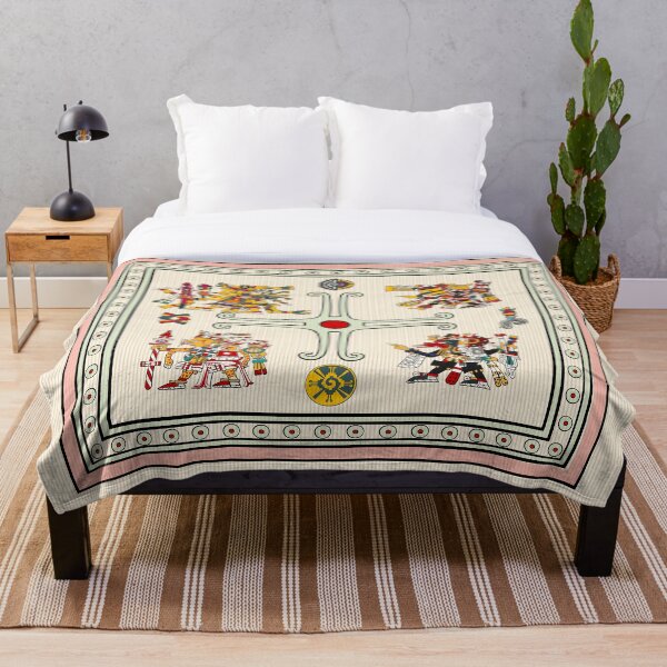 Item preview, Four Aztec Life Generators - Duvet designed and sold by kernowerno.