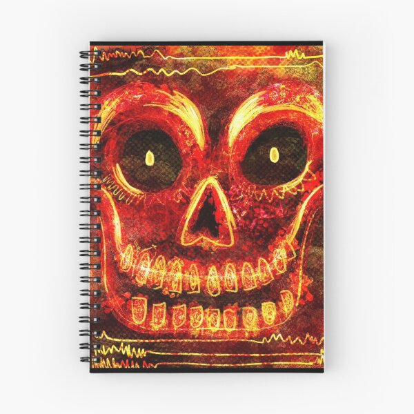 Item preview, Fiery Skeley Face designed and sold by aubreyalomar.