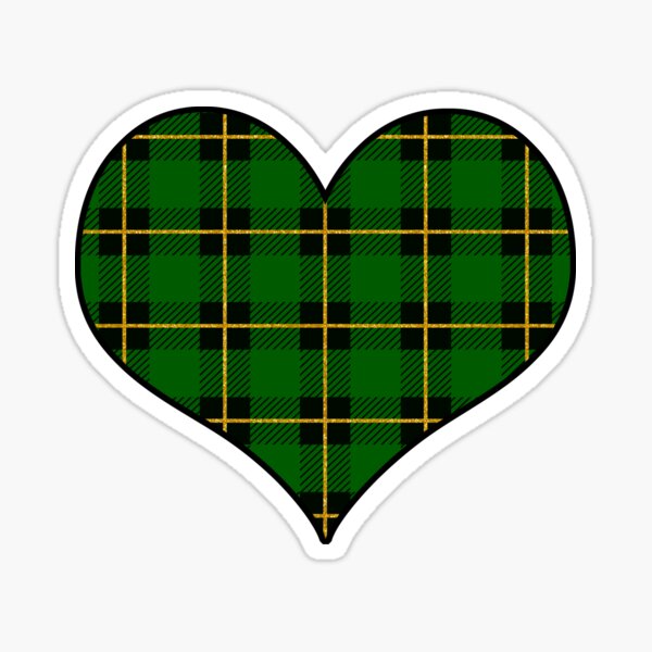 Item preview, Heart Scottish Plaid - Tartan D18 designed and sold by MVG designs.